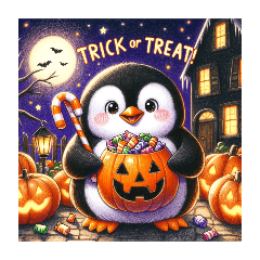 [LINEスタンプ] ペンペンーハロウィン2