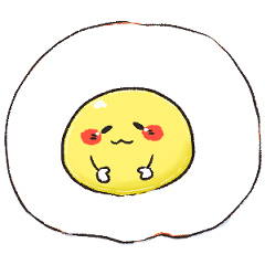 [LINEスタンプ] 半熟たまごぉすたんぷ