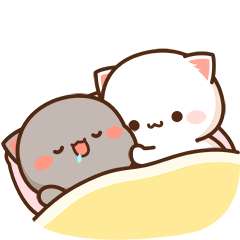 [LINEスタンプ] もちもち動くももねこちゃん9