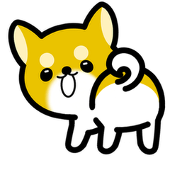 [LINEスタンプ] 大すき柴犬