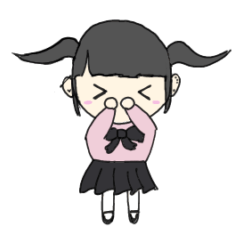 [LINEスタンプ] ゆるゆる地雷ちゃん 東美術2