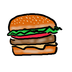 [LINEスタンプ] 手書きの軽食