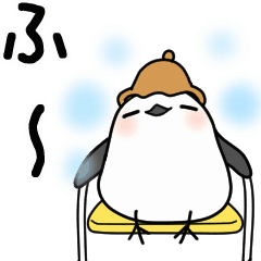 [LINEスタンプ] サウナでほっこり♪シマエナガ