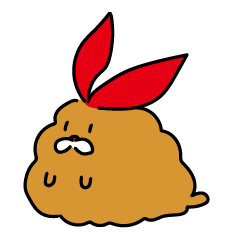 [LINEスタンプ] エビフライぬ