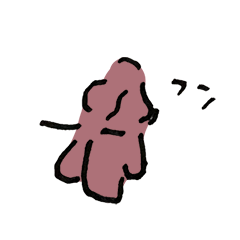 [LINEスタンプ] 富良野に行きたいショコラ犬