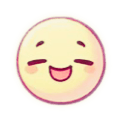 [LINEスタンプ] まるかお絵文字スタンプ