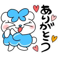 [LINEスタンプ] 水色モード♪のいんでぃ♪毎日使える♪