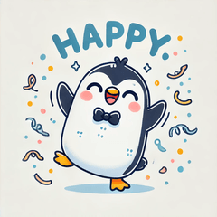 [LINEスタンプ] かわいいペンギンスタンプ TM