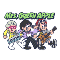 [LINEスタンプ] Mrs. GREEN APPLEイラストスタンプ 2024ver