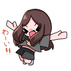 [LINEスタンプ] わいわい組の日常