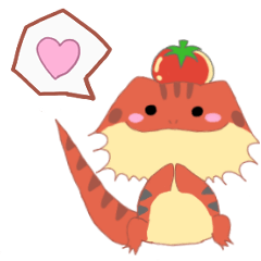 [LINEスタンプ] ちんちくりんトマトさん