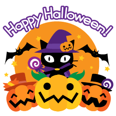 [LINEスタンプ] ハッピーハロウィン！2 敬語大人かわいい