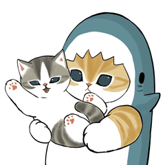 [LINEスタンプ] サメにゃん6