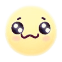 [LINEスタンプ] かわいいまる絵文字スタンプの画像（メイン）