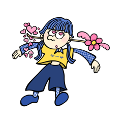 [LINEスタンプ] うゆずイラストスタンプ