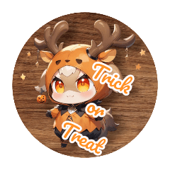 [LINEスタンプ] Happy Mini Animal Halloween