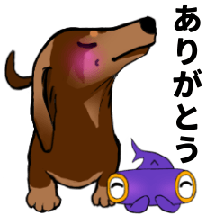 [LINEスタンプ] ワンコとシュモクザメの日常スタンプ