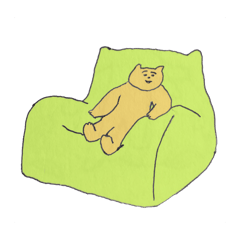 [LINEスタンプ] ねこ？の日常スタンプ