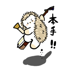 [LINEスタンプ] 三味線弾きのおはり あれこれ