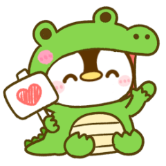 [LINEスタンプ] なりきり♡ペンギンのぺんぺん