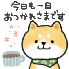 [LINEスタンプ] ずっと使える＊しばいぬサン＊日常スタンプ