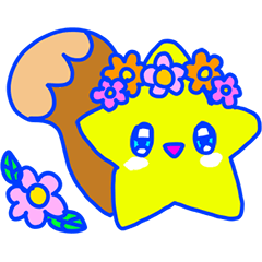 [LINEスタンプ] ほしっぽの仲良しスタンプ