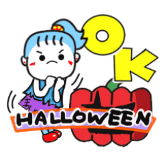 [LINEスタンプ] ハロウィンスタンプ☆001☆