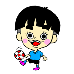 [LINEスタンプ] サッカー少年動くスタンプ