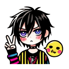 [LINEスタンプ] ぷに男(アニメver)