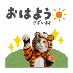 [LINEスタンプ] 三毛猫スタンプ 日常編2