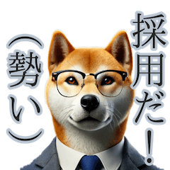 [LINEスタンプ] 話合いで役に立たない犬