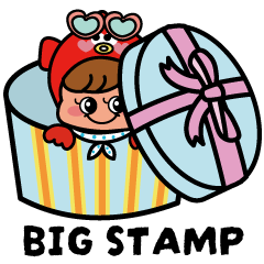 [LINEスタンプ] ラ・セーラちゃんの BIG STAMP