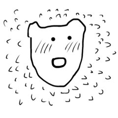 [LINEスタンプ] 面長猫の主張