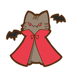 [LINEスタンプ] にゃんずハロウィン