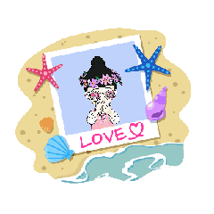 [LINEスタンプ] LOVE久子さんNo.253