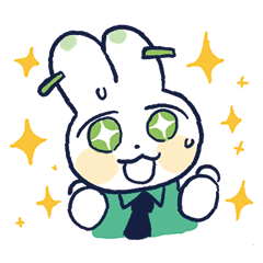 [LINEスタンプ] 16タイプのウサギたち