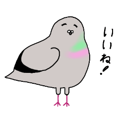 [LINEスタンプ] モコモコなハトさん [挨拶とか]