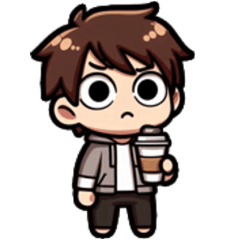 [LINEスタンプ] なぜコーヒーを飲むのですか？