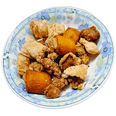 [LINEスタンプ] 食品シリーズ : 唐揚げ (揚げ物) #5