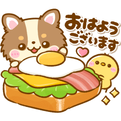 [LINEスタンプ] カラフル♡チワワの画像（メイン）