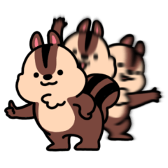 [LINEスタンプ] シマリスのシスマくん2