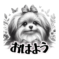 [LINEスタンプ] RG_monokuro