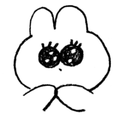 [LINEスタンプ] すげーてきとうなうさぎ〜あざとく攻めろ〜