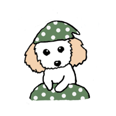 [LINEスタンプ] トイプードルのエイト！2