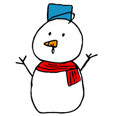 [LINEスタンプ] 雪だるまの冬の挨拶