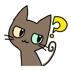 [LINEスタンプ] ちょこいろ猫ちゃん