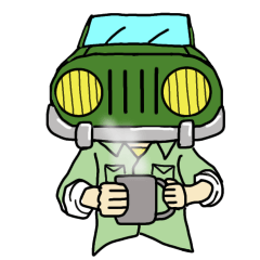 [LINEスタンプ] 四駆くん