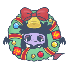 [LINEスタンプ] 子悪魔ちーたん【冬ver.】