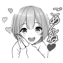 [LINEスタンプ] アトリエJKの日常スタンプ