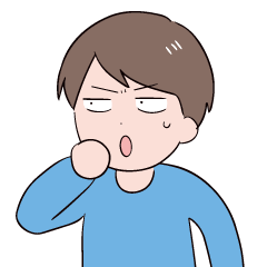 [LINEスタンプ] リアクション上手な男性